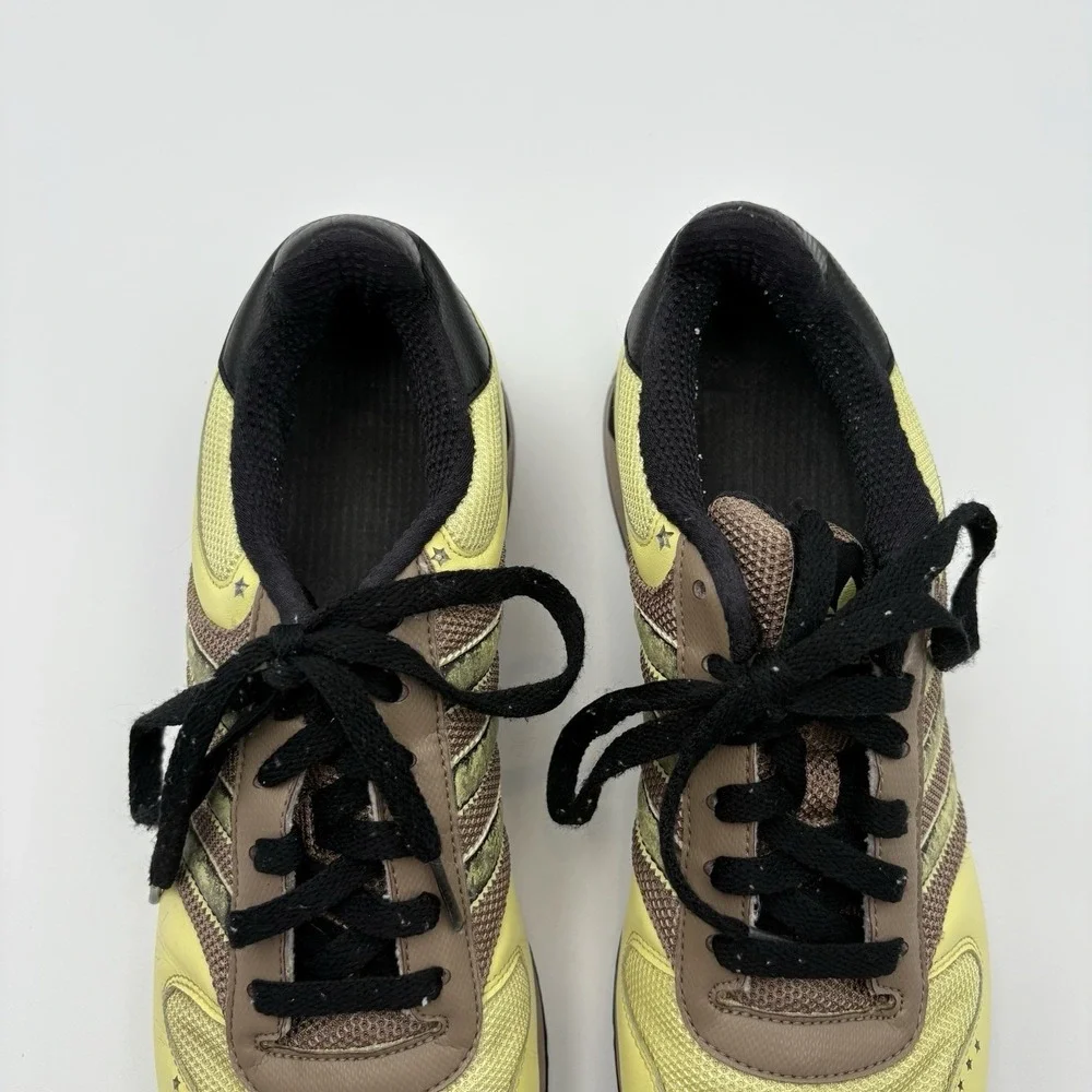 Vintage 2008 Adidas ZX 500 OG Yellow Brown Black 014906 Men's Size 10.5 Retro